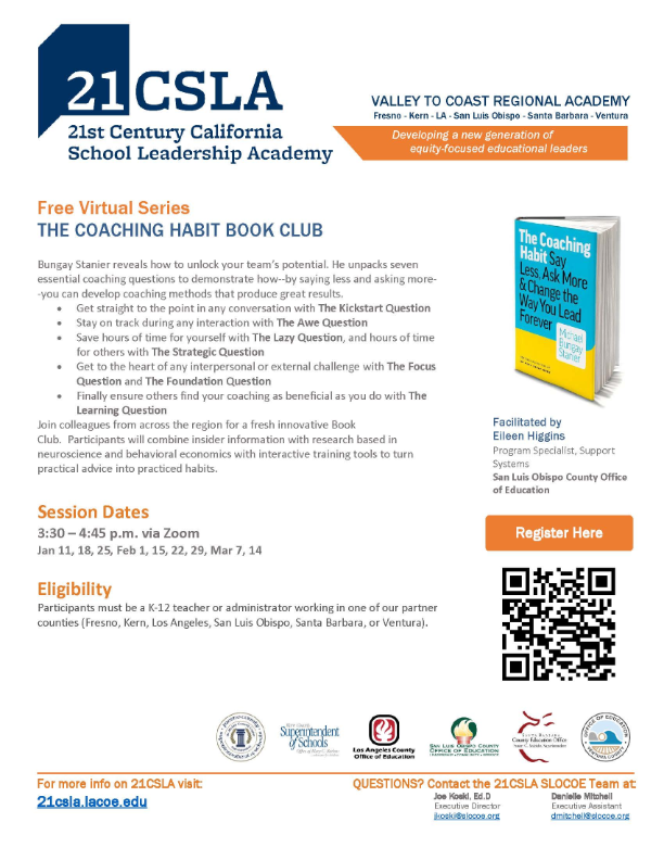 The Coaching Habit Book Club